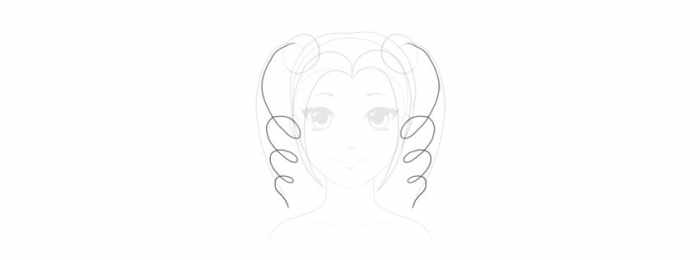 Аниме прически для девушек. Как нарисовать с длинными, короткими волосами, средней длины
