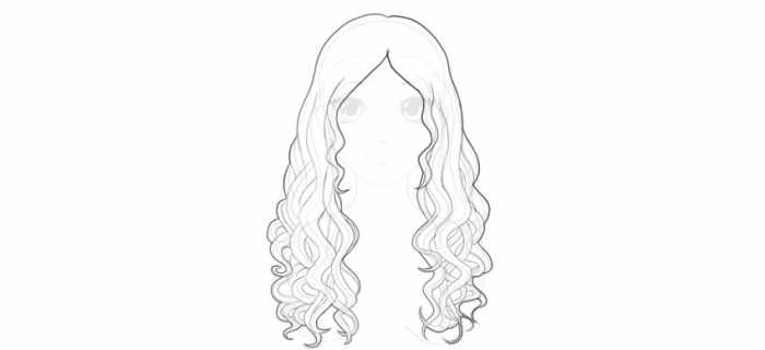 Аниме прически для девушек. Как нарисовать с длинными, короткими волосами, средней длины