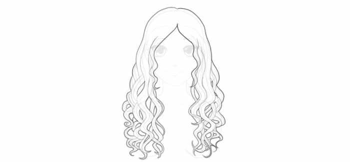 Аниме прически для девушек. Как нарисовать с длинными, короткими волосами, средней длины