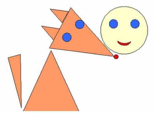 Поделки своими руками для детей из геометрических фигур 1-2-3-4 класс. Шаблоны, аппликации