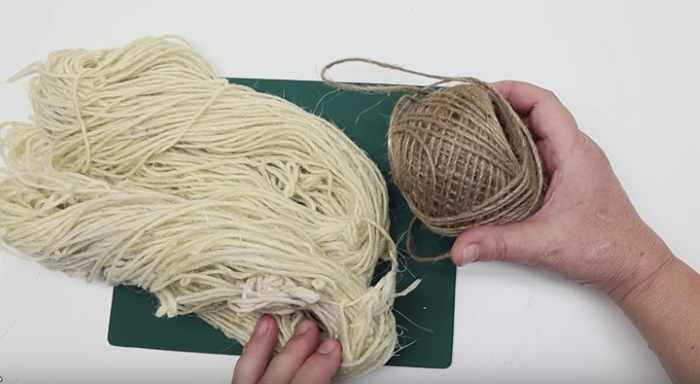 Джут (джутовый шпагат, бечёвка) для рукоделия. Как выбрать, отбелить, покрасить