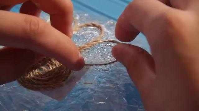 Джут (джутовый шпагат, бечёвка) для рукоделия. Как выбрать, отбелить, покрасить