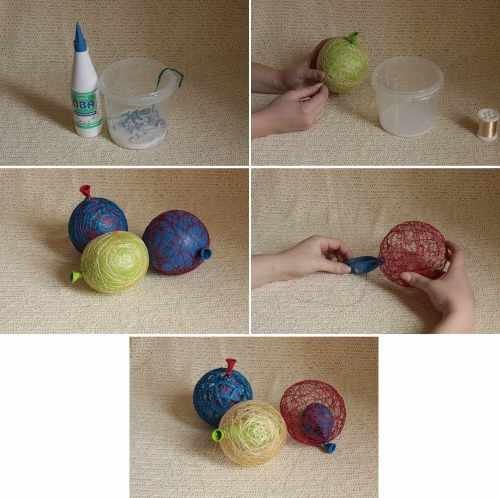 Как сделать елочные игрушки своими руками из подручных материалов. Новогодние, уличные, простые, необычные