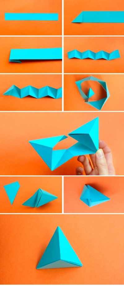Как сделать пирамиду из бумаги. Схема с размерами, пошаговая инструкция с фото