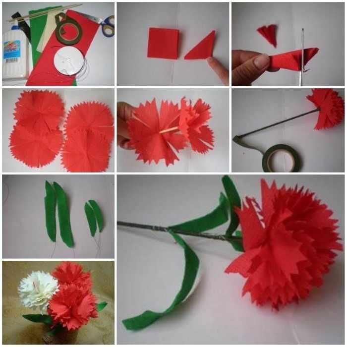 Как сделать цветок из салфетки своими руками поэтапно для начинающих. Фото