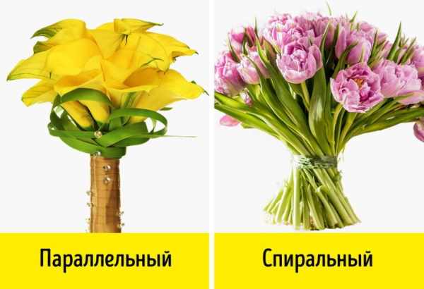 Как собрать букет из цветов своими руками пошагово
