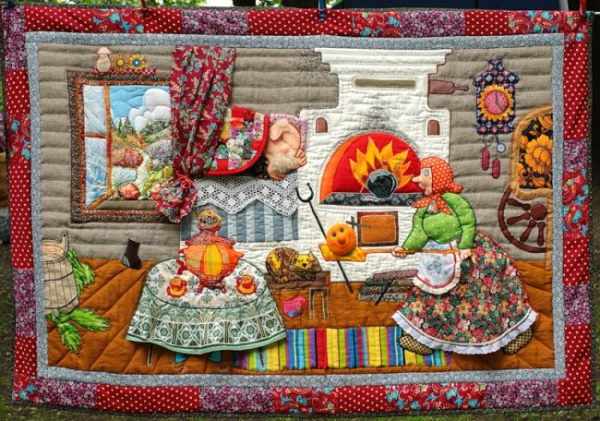 Картины из ткани, лоскутков ткани своими руками. Схемы для начинающих