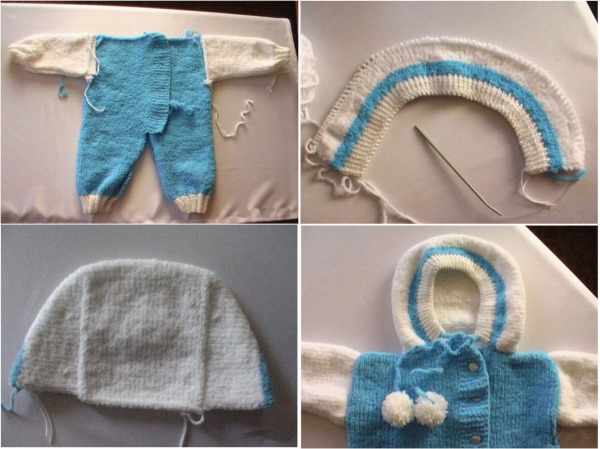 Вязание для новорожденных мальчиков спицами, крючком. Комбинезон, пинетки, шапочки, конверт, носочки