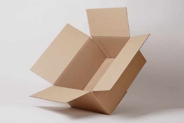 Коробка с крышкой. Развертка из картона, бумаги с размерами, шаблон