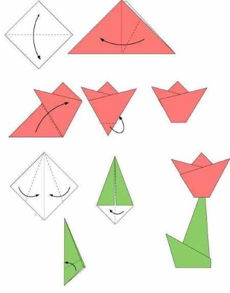 Легкие поделки из бумаги и картона для детей. Интересные оригами своими руками пошагово с фото