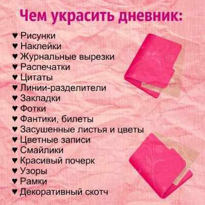 Личный дневник как сделать: как оформить для девочек, как начать, вести, что и как заполнять, как украсить внутри ЛД
