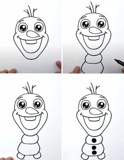 Мультяшные персонажи для срисовки карандашом в скетчбук, в стиле мирби, аниме