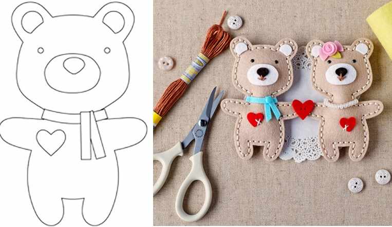 Мягкая игрушка медведя своими руками. Пошаговая инструкция пошива, выкройки для начинающих