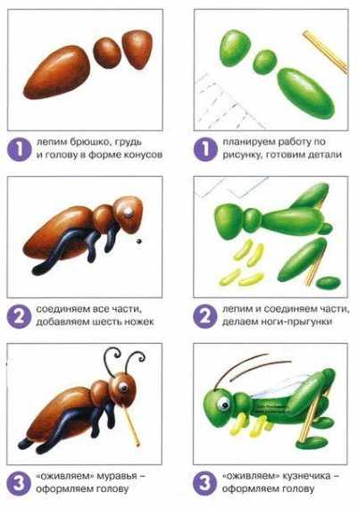 Поделки из пластилина 2-3-4 класс поэтапно по технологии