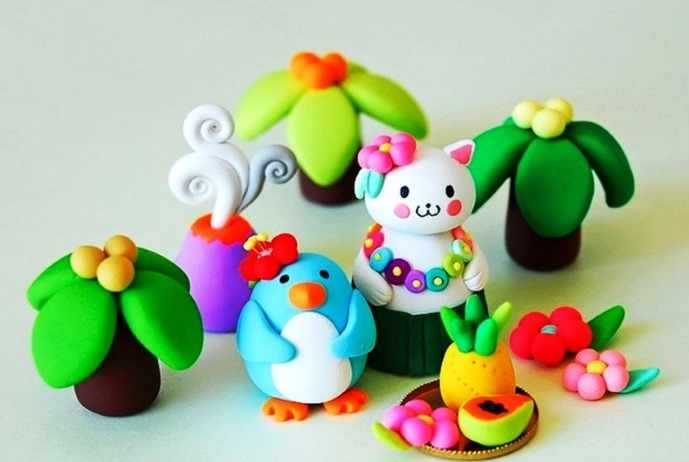 Поделки из пластилина для детей 2-3-4-5-6 лет своими руками пошагово фото-картинки