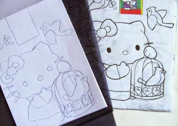 Рисунки для срисовки прикольные цветные карандашом, фломастерами