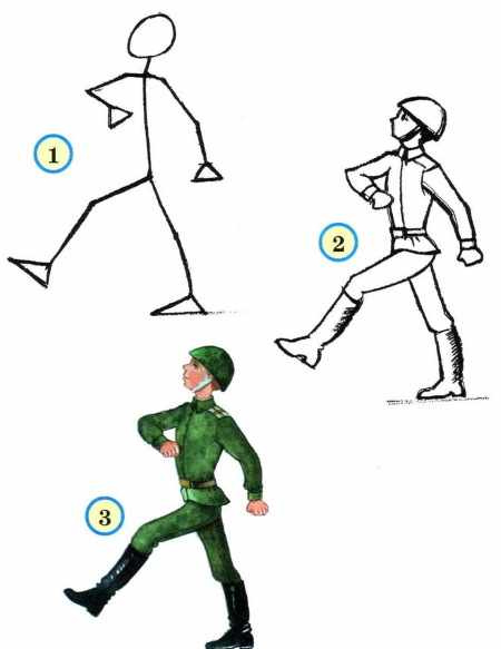 Рисунки на военную тематику для детей 1-2-3-4-5 класса