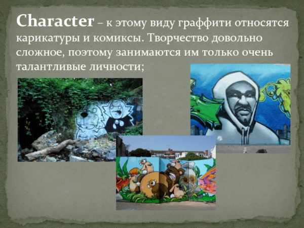 Рисунки баллончиком на стене дома, в квартире