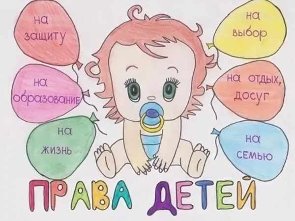 Рисунки на тему «Мои права и обязанности» для детей