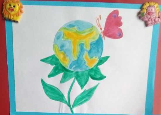 Рисунки на тему Берегите природу в детский сад, школу карандашом поэтапно для начинающих
