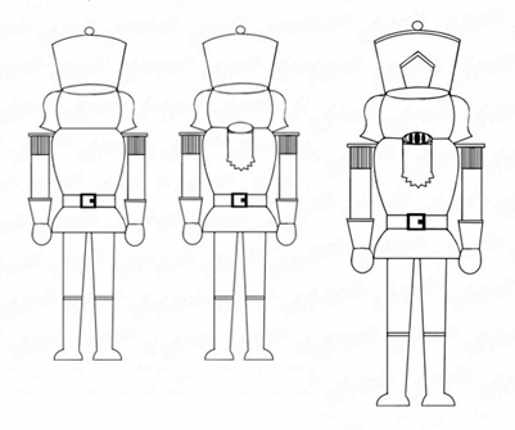 Щелкунчик рисунок для детей 1-2-3 класса карандашом по музыке