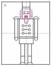 Щелкунчик рисунок для детей 1-2-3 класса карандашом по музыке