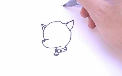 Северный олень рисунок карандашом для детей