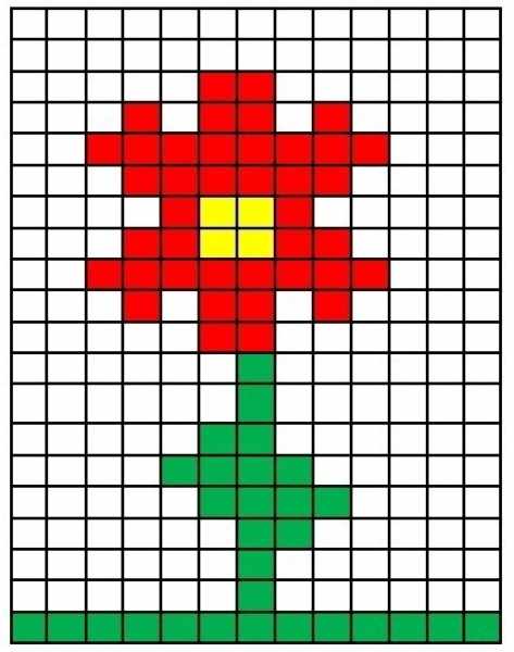 Узоры по клеточкам для дошкольников, детей сложные, легкие, графические