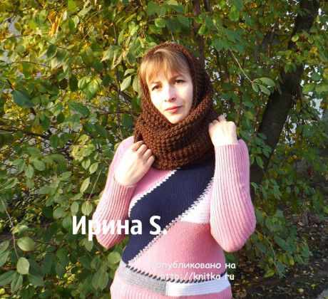 Снуд спицами