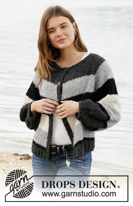 Жакет для женщин в полоску ROW BY ROW 155158345_5774028_jaket1