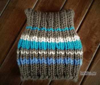 КОТОШАПКА спицами за 1 ЧАС! Работа essa.handmade