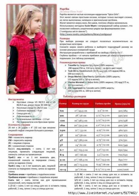 Жилет для девочки с капюшоном, связан спицами Жилет для девочки с капюшоном, связан спицами