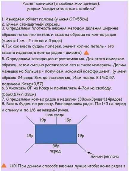 Вязание манишки спицами, большая подборка схем и описаний 1