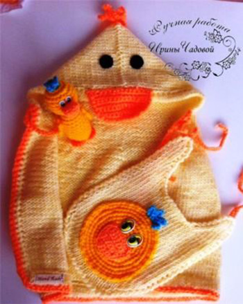 новогодний костюм спицами