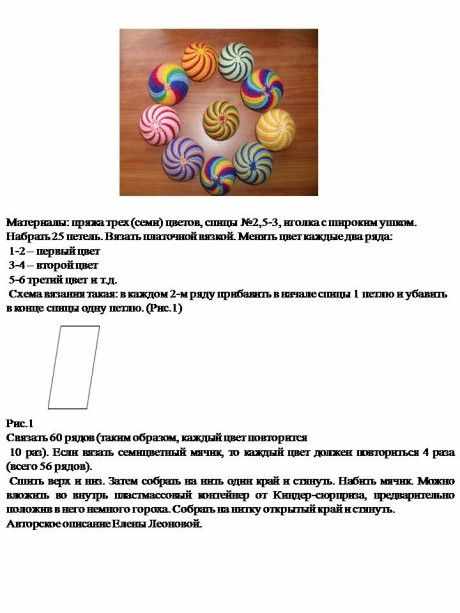 вязаная спицами игрушка фото