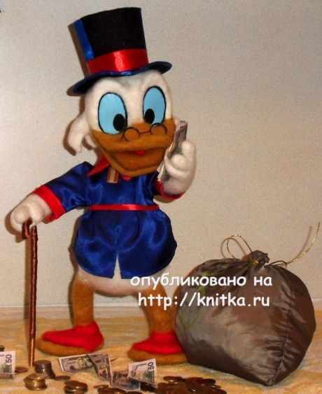 Вязаная игрушка - работа Ирины вязание и схемы вязания