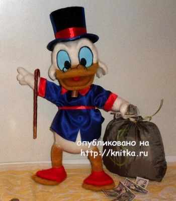 Вязаная игрушка - работа Ирины вязание и схемы вязания