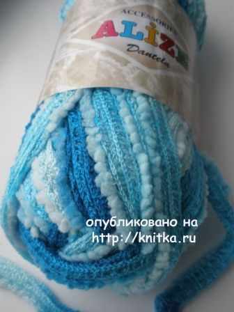 Вязаная спицами юбочка - работа Галины вязание и схемы вязания