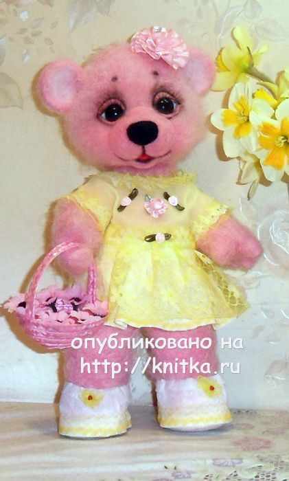 вязаные спицами игрушки