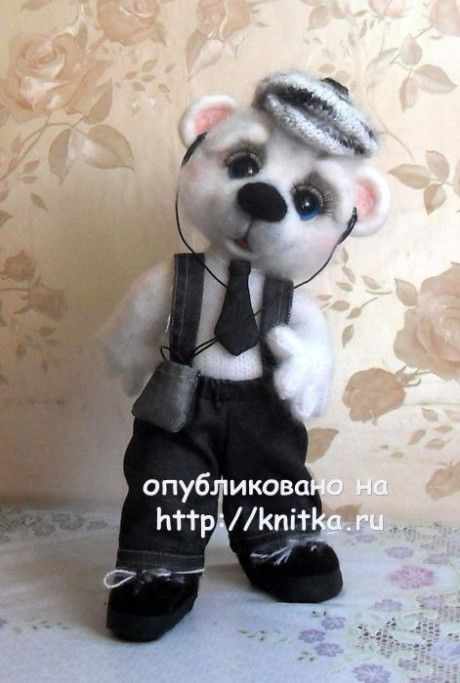 вязаные спицами игрушки