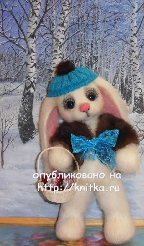 вязаные спицами игрушки