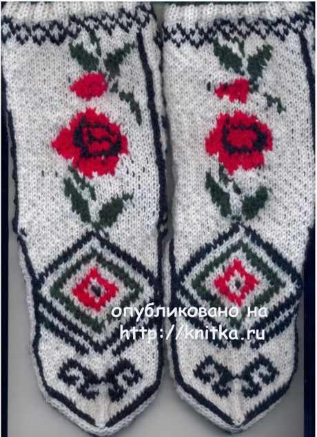 носки спицами