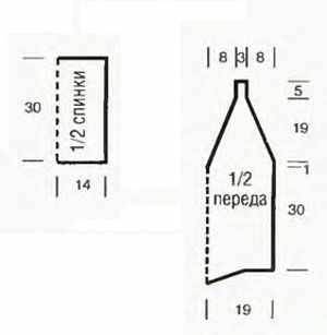 Синий топ с открытой спиной