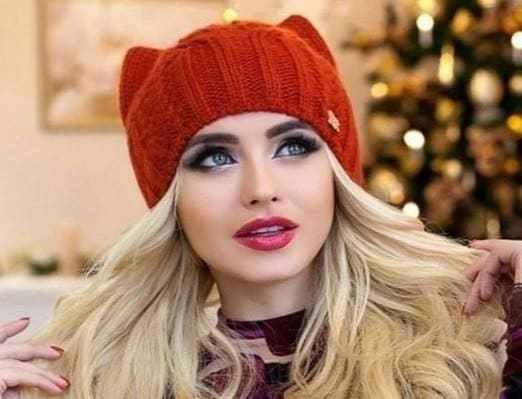 Шапка с ушками