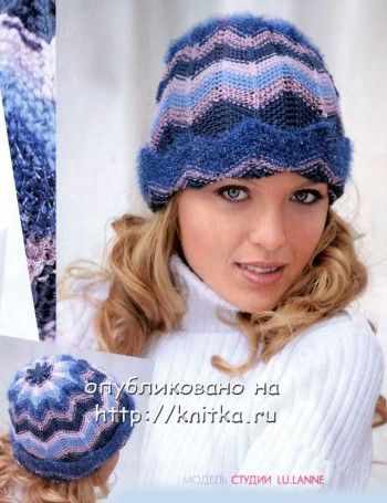 Шапочка с узором Шапочка с узором