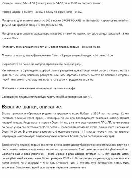 Толстая шапочка спицами из журнала Drops Толстая шапочка спицами из журнала Drops