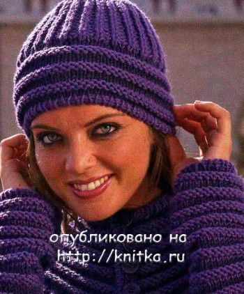 Фиолетовая шапочка Фиолетовая шапочка