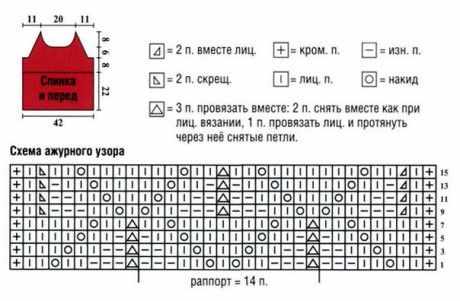 Ажурный топ на лямках Ажурный топ на лямках