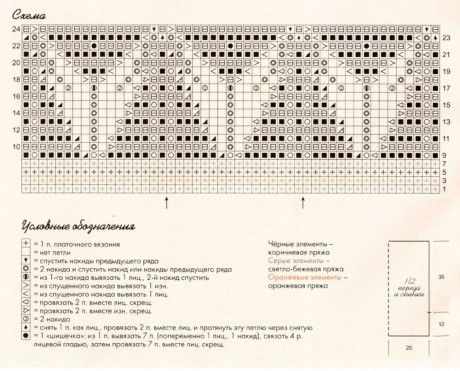 Коричневый топ