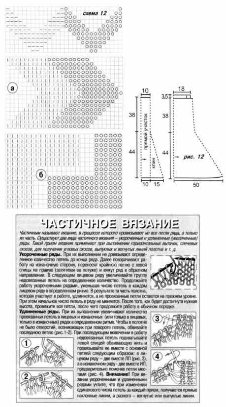 Юбка - трансормер, связанная спицами Юбка - трансормер, связанная спицами